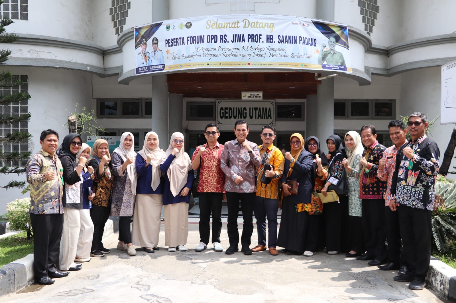 RSJ Prof. HB. Saanin Terima Kunjungan Kredensial Layanan ECT
