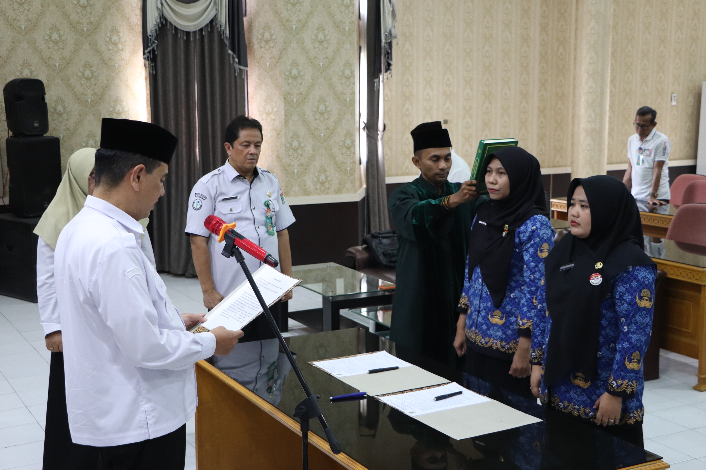 RSJ Prof. H.B. Saanin Laksanakan Pelantikan dan Pengambilan Sumpah Jabatan Fungsional Pranata Humas Ahli Pertama
