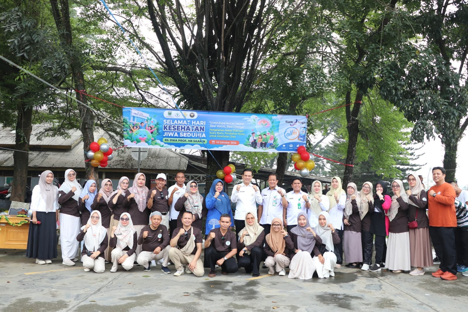 Lanjutkan Rangkaian Peringatan Hari Kesehatan Jiwa Sedunia 2026, RSJ Prof. H.B. Saanin Gelar Fun Game bagi Pasien